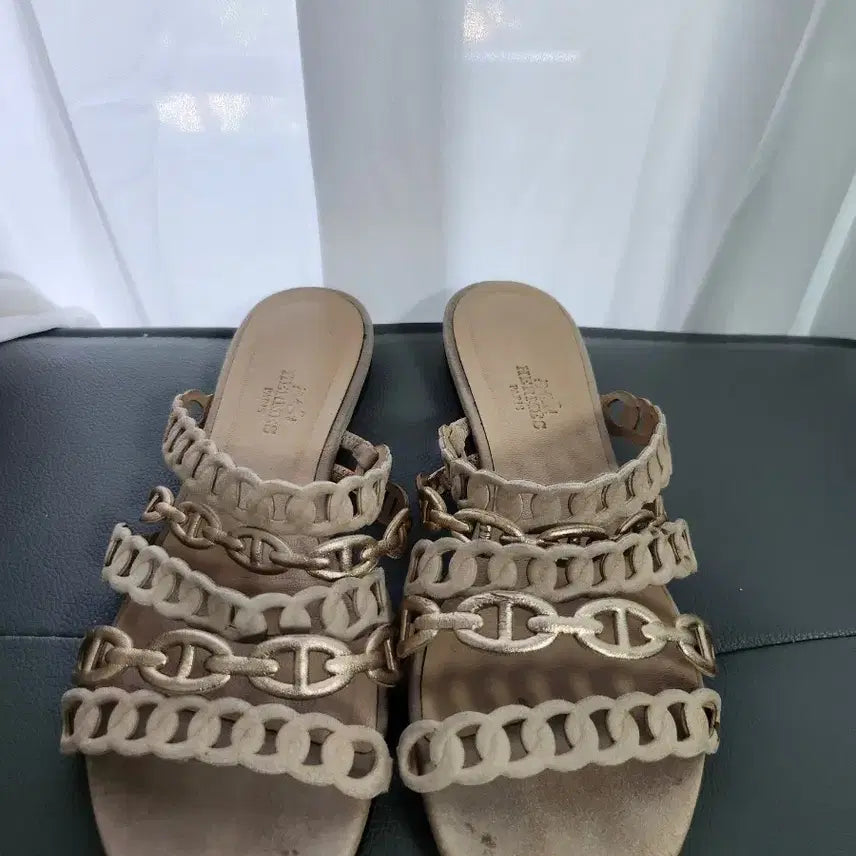 [BUNJANG] Hermès Chantal Sandals Slippers Size 35 / 에르메스 샹달 샌들 슬리퍼