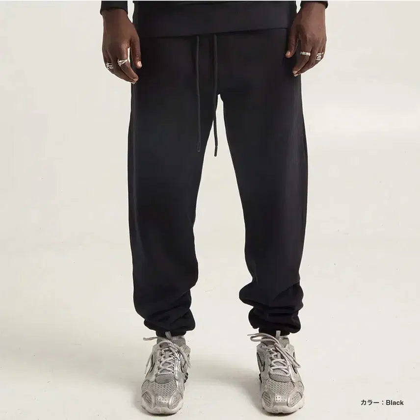 [BUNJANG] Shaka Wear LA Garment Dye Sweatpants Jogger Pants Black / [XL] 샤카웨어 LA 가먼트 다이 스웻 팬츠 조거 팬츠 / 블랙
