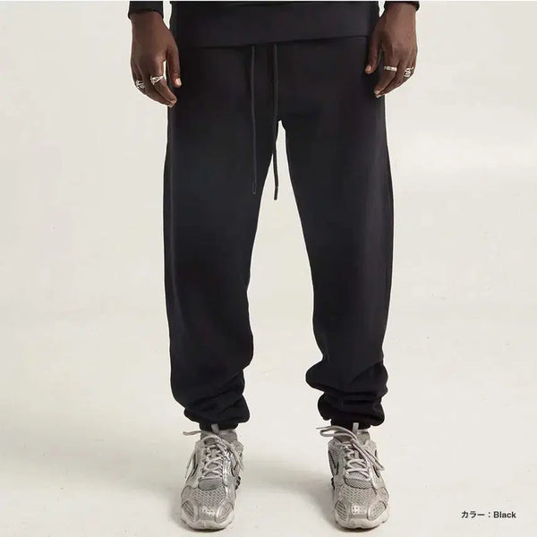 [BUNJANG] Shaka Wear LA Garment Dye Sweatpants Jogger Pants Black / [XL] 샤카웨어 LA 가먼트 다이 스웻 팬츠 조거 팬츠 / 블랙