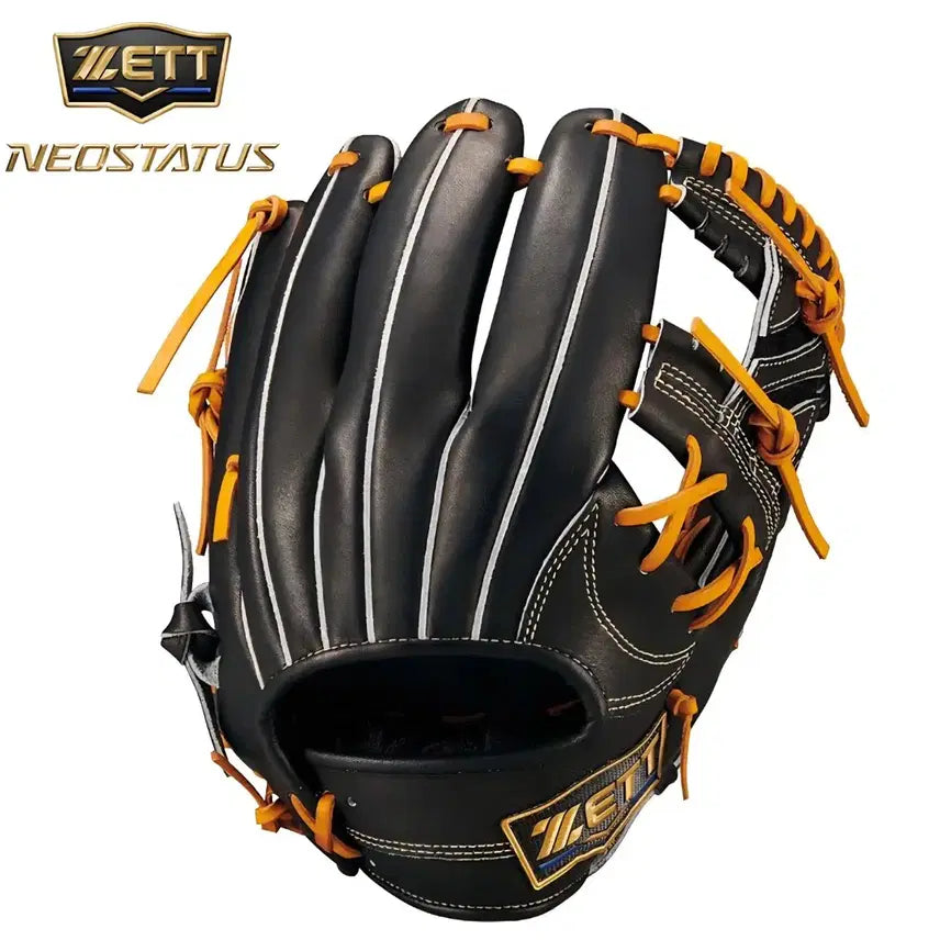 [BUNJANG] ZETT Neo Status 2026 Infield Glove - Black/Oak Brown / 제트 네오스테이터스 26년신상 내야글러브 블랙/오크브라운