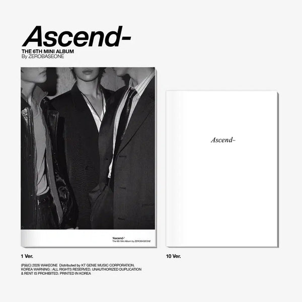 [BUNJANG] ZEROBASEONE Zerøbaseone Sealed Album Bundle Set with POB / 제로베이스원 제베원 미개봉 앨범 세트 특전 포함 양도