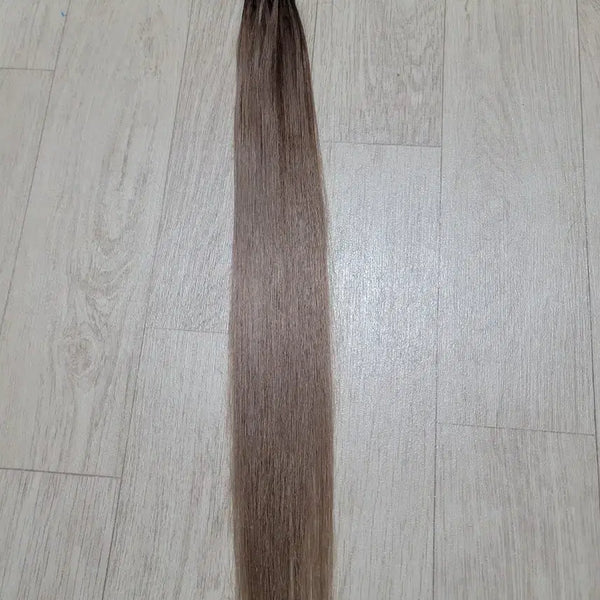 [BUNJANG] 20-inch Natural Hair Extensions 40 Strands Highlight / 붙임머리 천연모 20인치 브릿지 40가닥