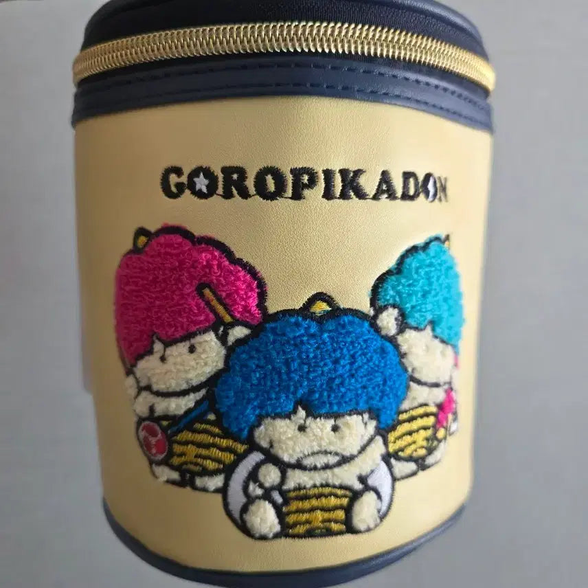 [BUNJANG] Sanrio Hello Kitty Goropika Don Round Storage Case / 키티 아베일 고로피카돈 원형 수납함