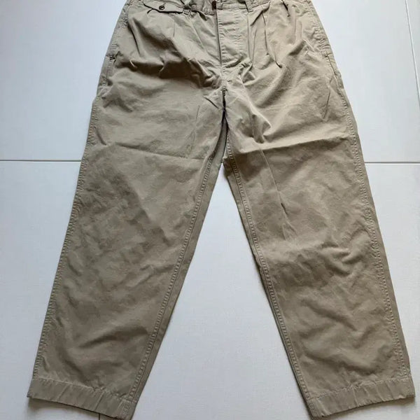 [BUNJANG] Nigel Cabourn Two-Tuck Officer Chino Pants Beige Size 36 / 나이젤카본 투턱 오피서 치노팬츠 36사이즈