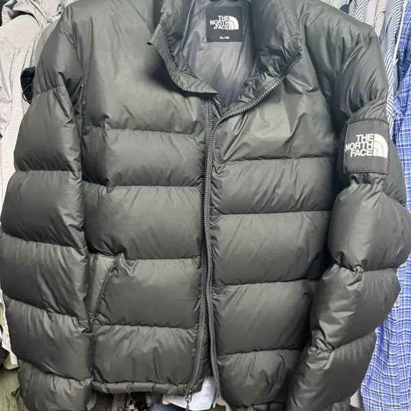[BUNJANG] The North Face 1992 Nuptse Puffer Jacket Asphalt Grey XL / XL 노스페이스 1992 눕시 패딩 차콜 아스팔트 그레이