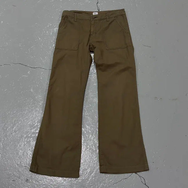 [BUNJANG] BlueBlue Japan x Green Label Relaxing Bootcut Fatigue Pants / 블루블루제팬 X 그린라벨 릴랙싱 부츠컷 퍼티그 팬츠