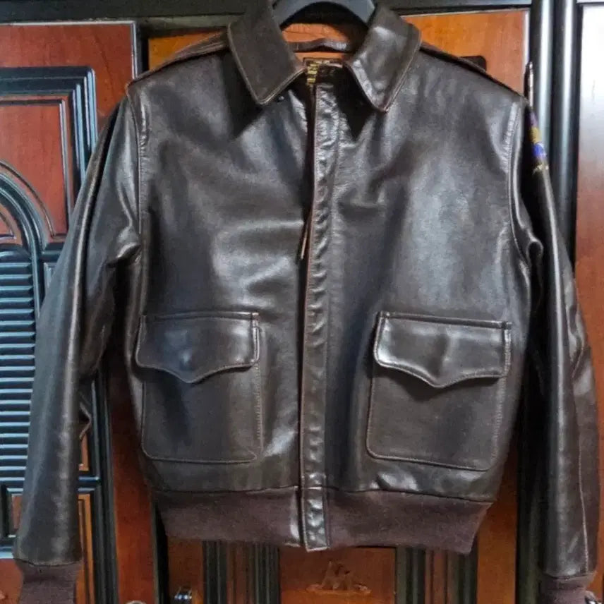 [BUNJANG] Eastman Leather A2 Horsehide Jacket / 이스트맨레더 a2 가죽자켓