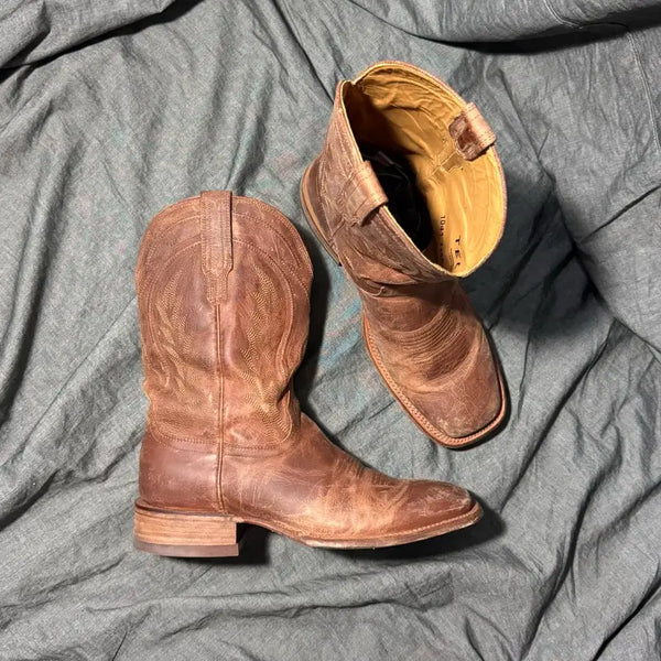 [BUNJANG] Tecovas The Doc Square Toe Cowboy Boots Size 11.5D / Tecovas The Doc Cowboy Boots Sz 11.5D