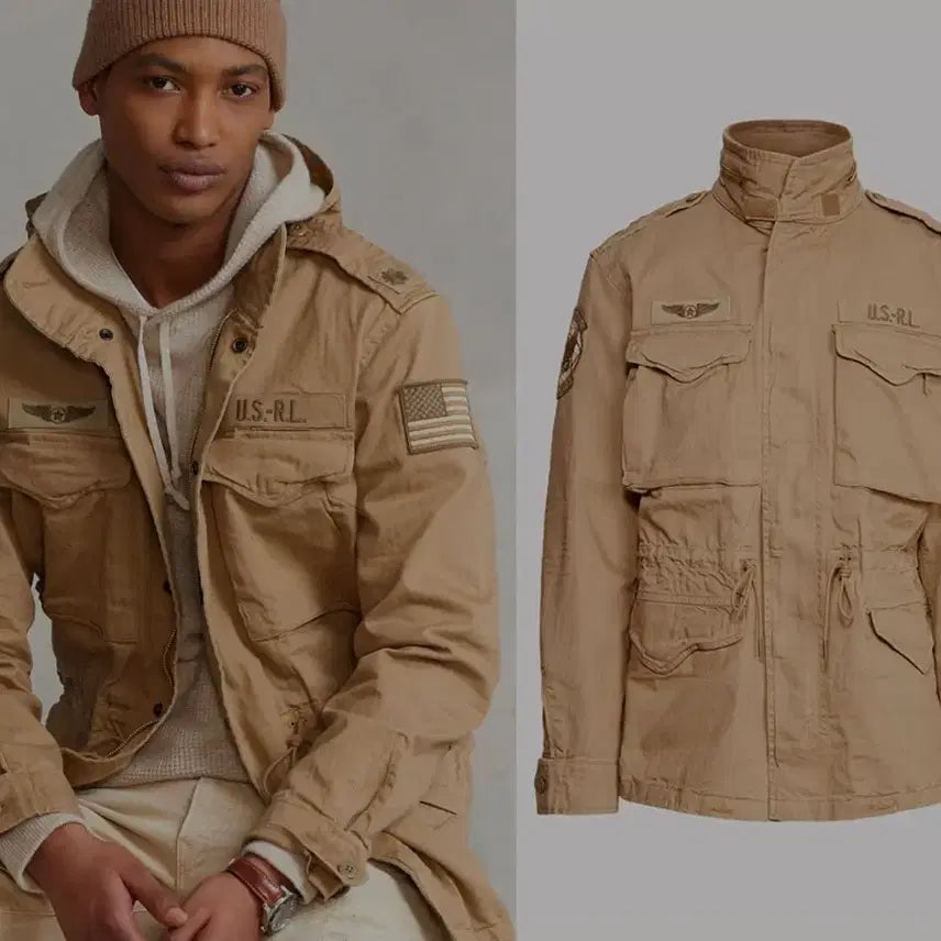 [BUNJANG] Polo Major Field Jacket Desert Tan M / 폴로 소령야상 탄색(데저트) M사이즈