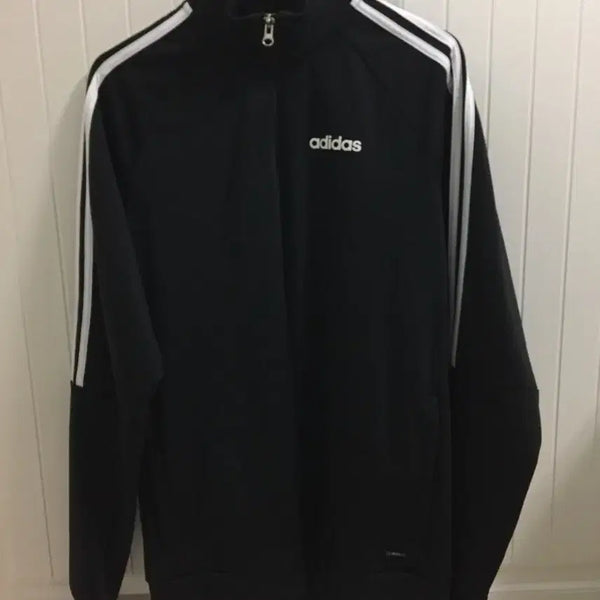 [BUNJANG] Adidas Track Top Jersey Black / 아디다스 트랙탑 져지 블랙