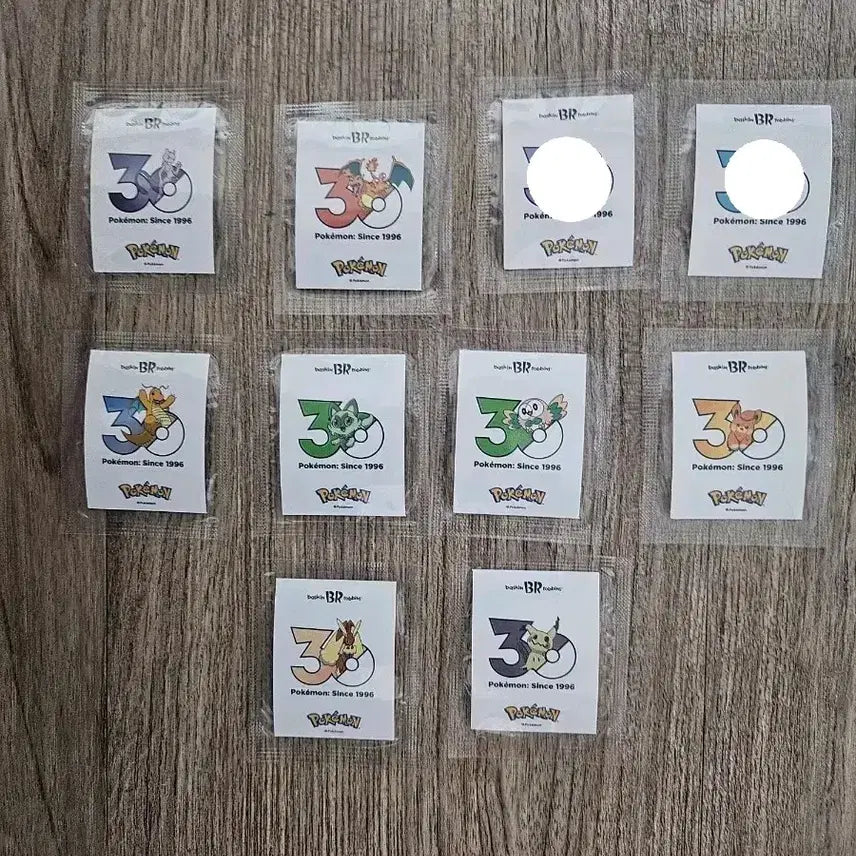 [BUNJANG] Baskin Robbins Pokémon Stickers / 배라 포켓몬스티커 판매