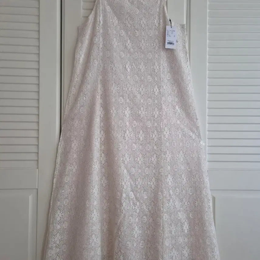 [BUNJANG] Lace Long Dress Medium New / 레이스  롱 원피스 새상품 M