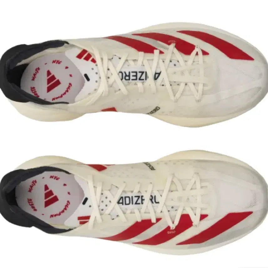 [BUNJANG] Adidas Adizero Adios Pro 3 Off White Better Scarlet Running Shoes (275mm) / 아디다스 아디제로 아디오스 프로 3 오프 화이트 베러 스칼렛(275mm)
