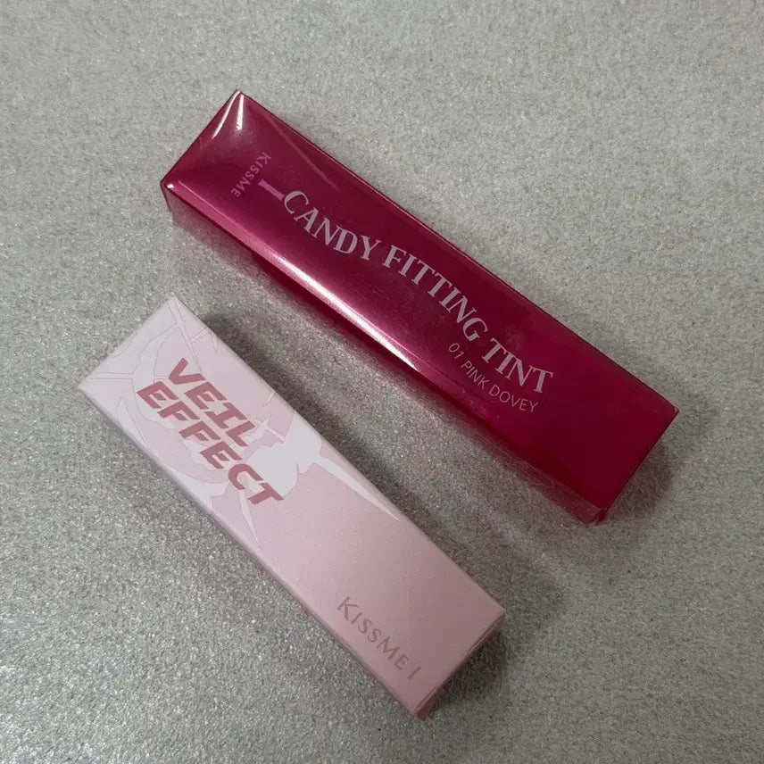 [BUNJANG] KISS ME Eye Candy Fitting Tint Lipstick No. 1 Pink Derby / 키스미 아이 캔디 피팅 틴트 립스틱 1호 핑크더비