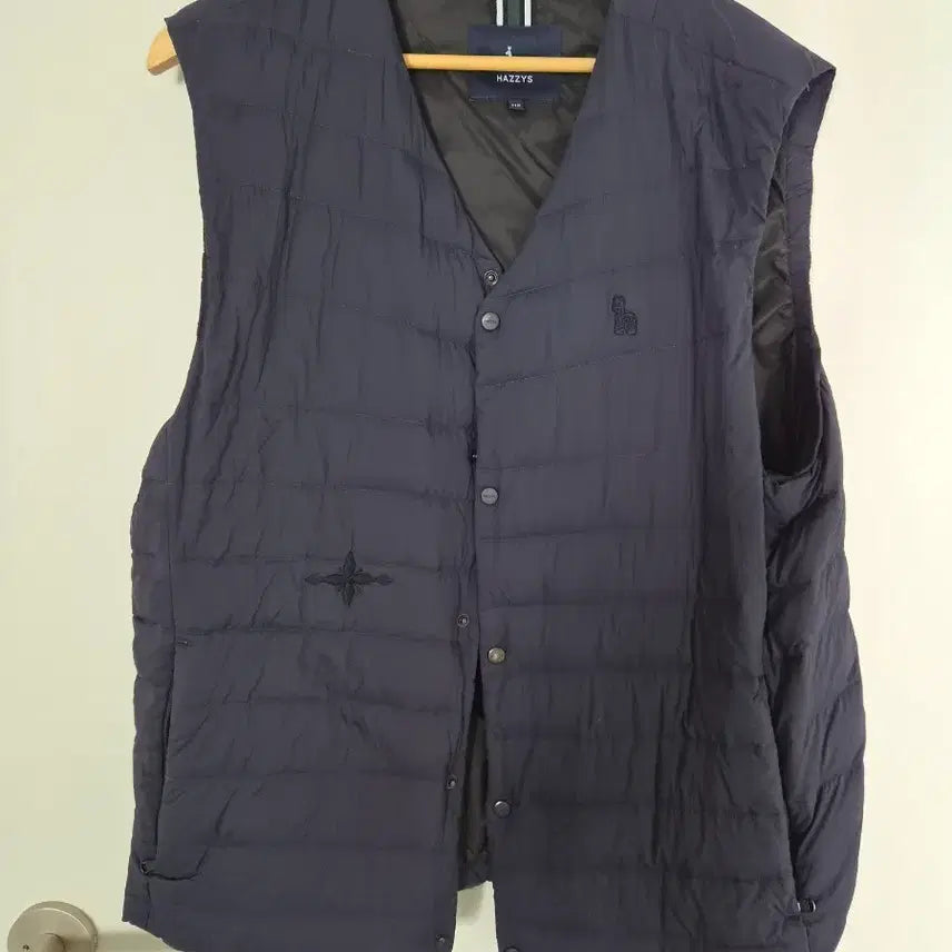 [BUNJANG] Hazzys Men's Lightweight Down Padded Vest / 헤지스 남성 경량 다운 패딩 조끼