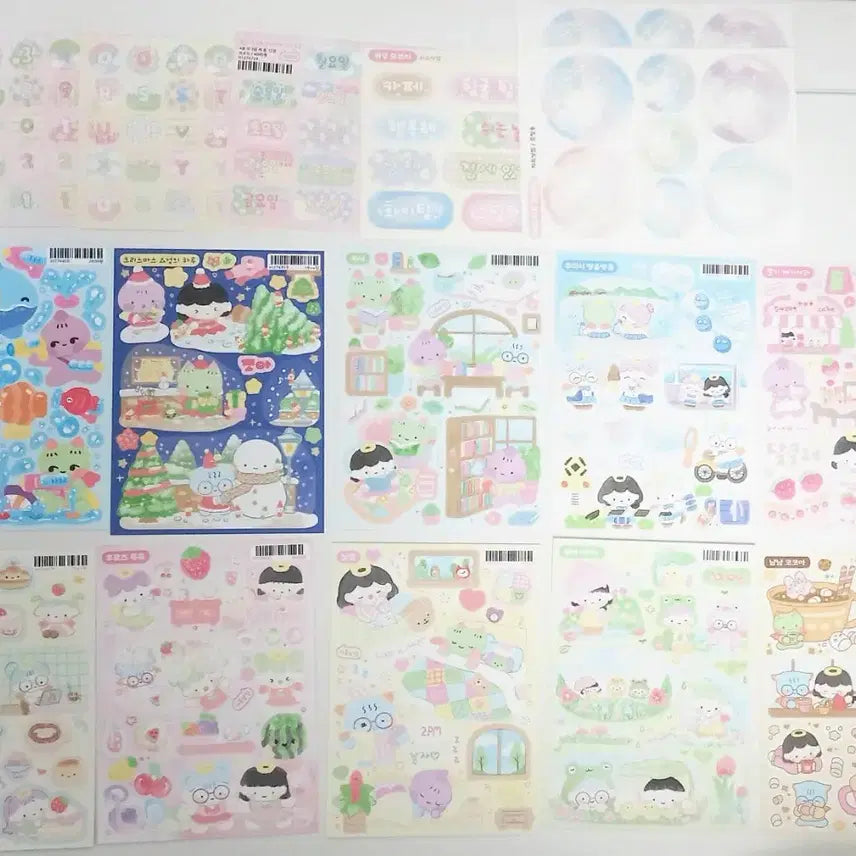 [BUNJANG] Jioksangjeom Sticker Bundle Set / [지옥상점] 스티커 일괄 처분