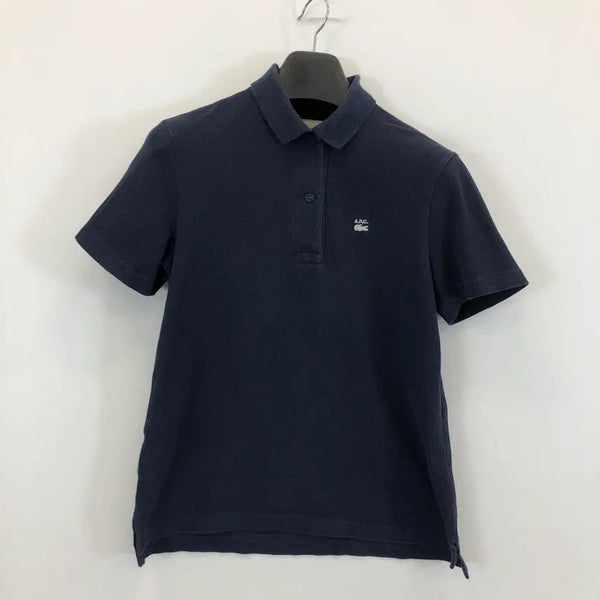 [BUNJANG] A.P.C. x Lacoste Collaboration 100% Cotton Pique Polo Shirt - Navy (Size S) / A.P.C. 아페쎄 라코스테 피케 폴로셔츠 S