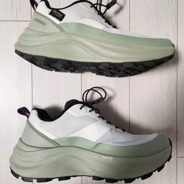 [BUNJANG] Fila Float TR9 2.0 Running Shoes Green White Size 235 / 휠라 운동화 플로트 TR9 2.0 그린 화이트 러닝화 사이즈235스토