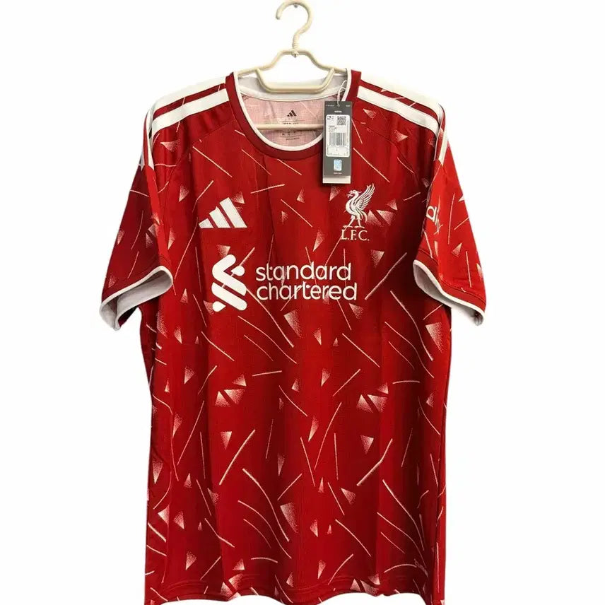 [BUNJANG] Liverpool 26/27 Home Authentic Jersey Official Full Patch / 리버풀26-27홈 유니폼 아디다스정품 택채 오피셜 풀패치