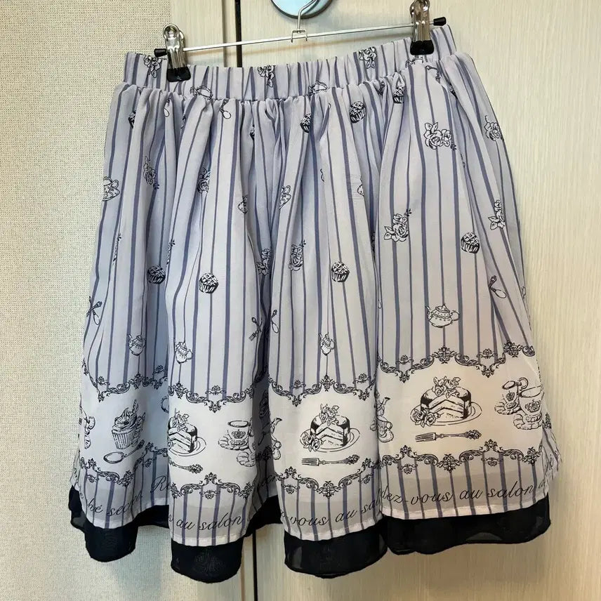 [BUNJANG] Axzfarm Vintage Lovely Cake Pattern Skirt / 빈티지 엑시즈팜 러블리 케이크 패턴 스커트