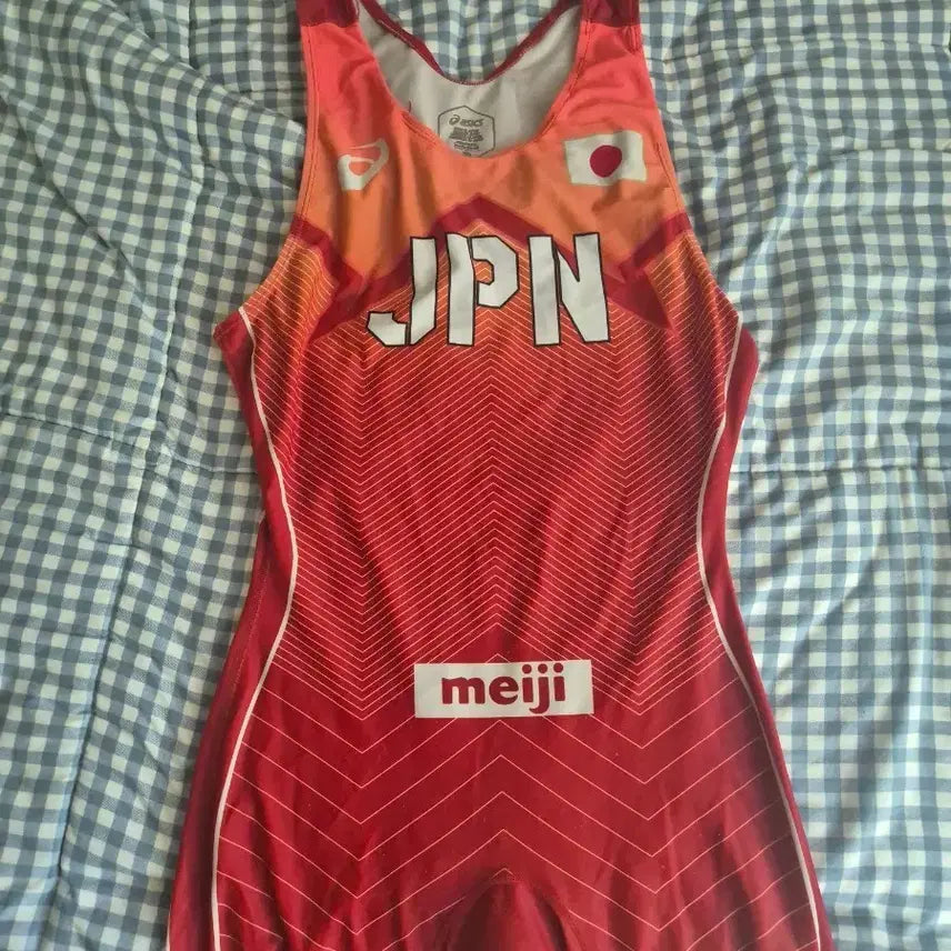 [BUNJANG] ASICS Wrestling Uniform XL / 일본대표 아식스 레슬링복 판매합니다