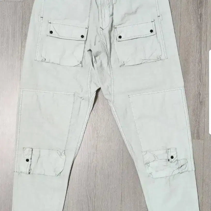[BUNJANG] Stone Island Canvas Trousers / 스톤아일랜드 캔버스