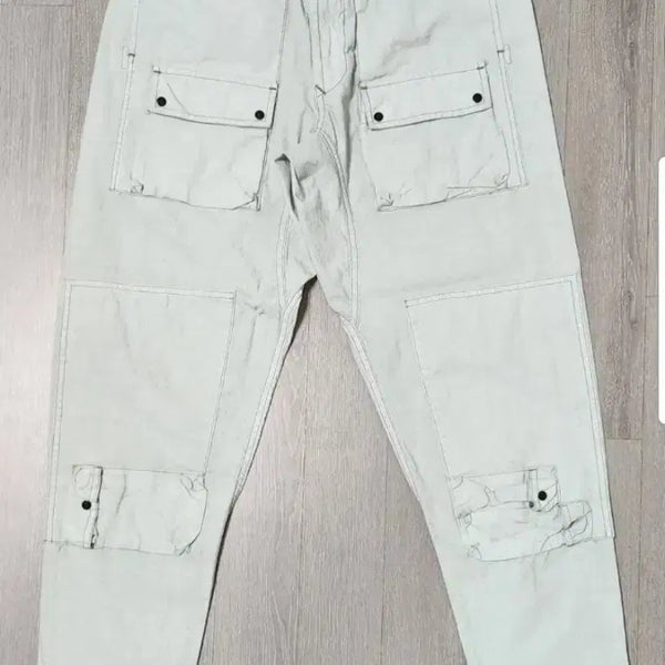 [BUNJANG] Stone Island Canvas Trousers / 스톤아일랜드 캔버스