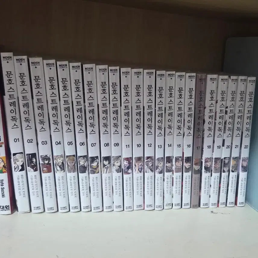 [BUNJANG] Bungo Stray Dogs Manga Volumes 1-22 / 급전 문스독 만화책(1~22)판매