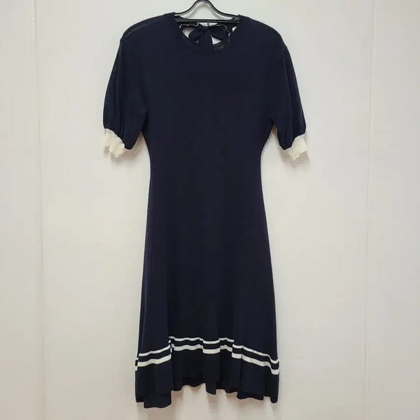 [BUNJANG] ATCORNER Navy Cotton Knit Dress / LF 앳코너 원피스 55