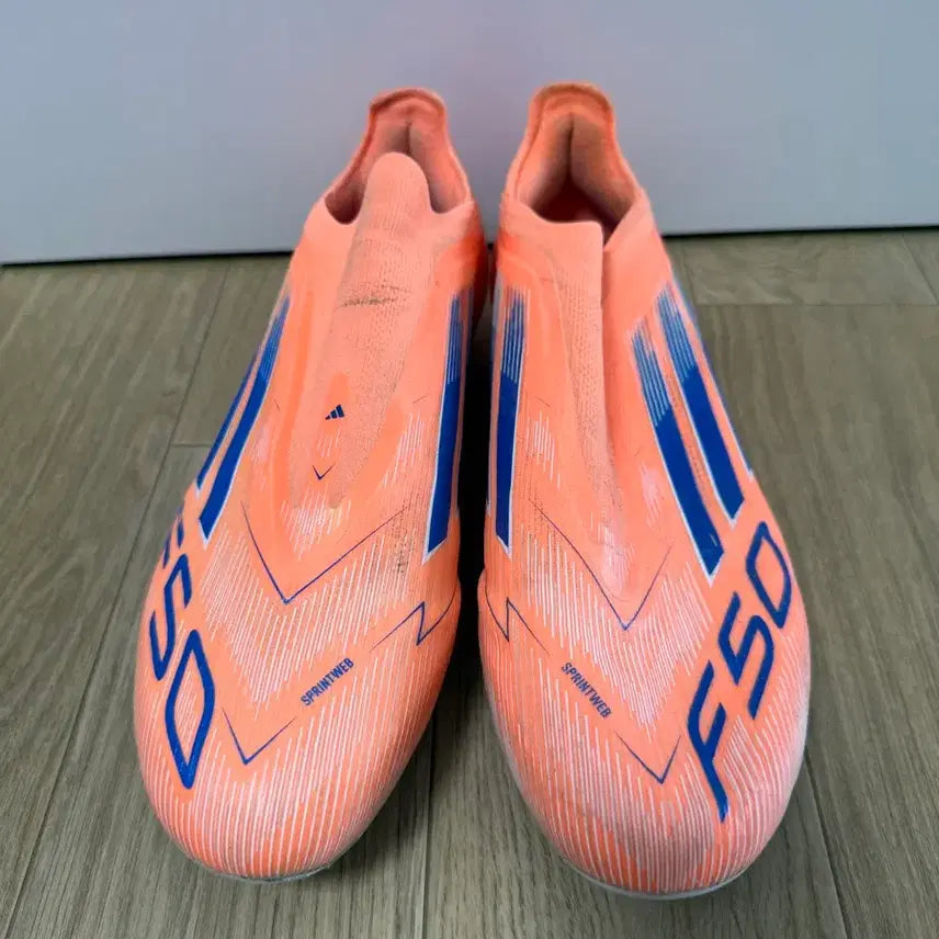 [BUNJANG] Adidas F50 Elite Laceless FG 280mm Football Boots / 아디다스 F50 엘리트 레이스리스 사이즈 280