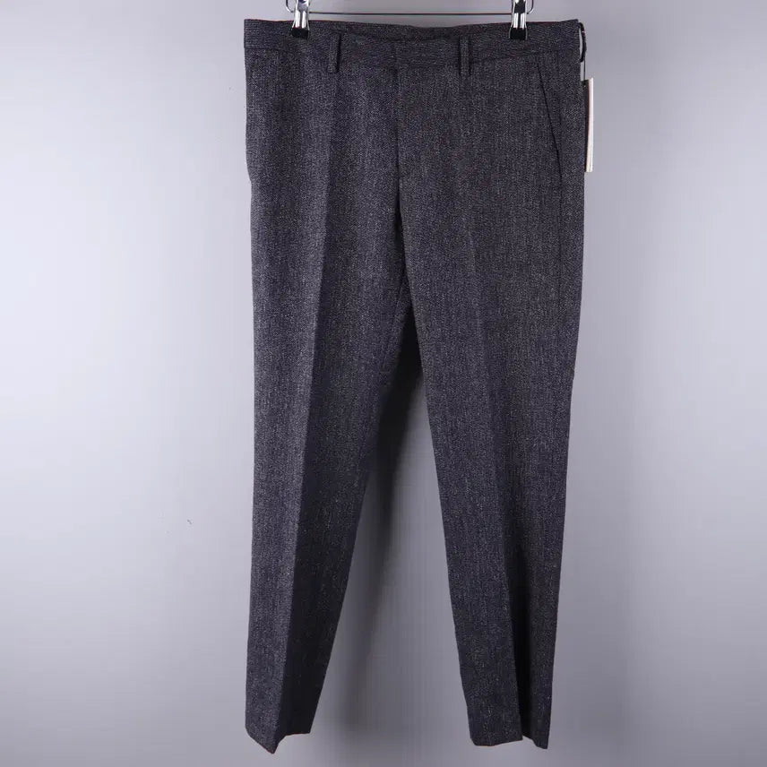 [BUNJANG] ZIOZIA Wool Blend Casual Pants Dark Navy (Size 82) / 지오지아 마 혼방 캐주얼 팬츠 다크 네이비 (82) 4974