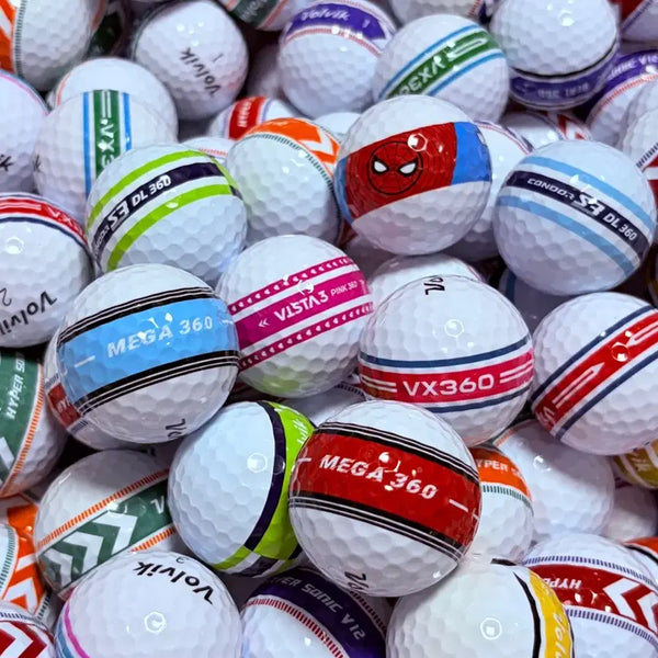 [BUNJANG] Volvik 360 T-Ball Lost Balls - A+ Grade / 볼빅 A+급 360 띠볼 로스트볼