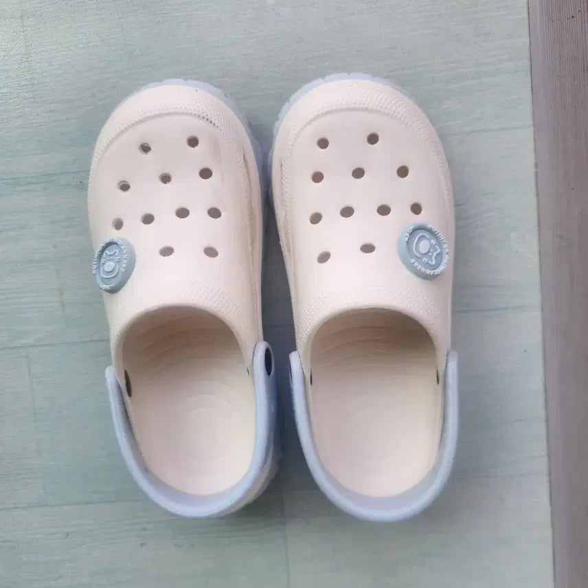 [BUNJANG] Two-tone Outsole Clog Sandals (245) / 클로그 샌들245