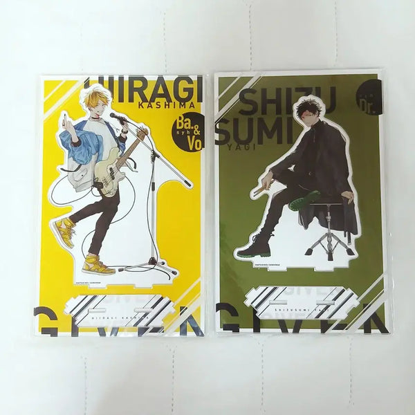 [BUNJANG] Given Hiiragi Shizusumi Big Acrylic Stand / 기븐전 이어지는 BIG 아크릴 스탠드 히이라기 & 시즈스미