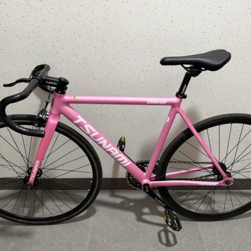[BUNJANG] Tsunami S Size Bicycle - Light Pink / 쓰나미 연핑크 S사이즈