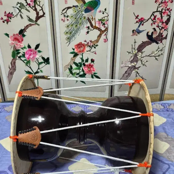 [BUNJANG] Janggu Drum (1.8 Sun Gourd Body) - Premium Kashu Model / 장단 장구(호박통 1자8치) 2종