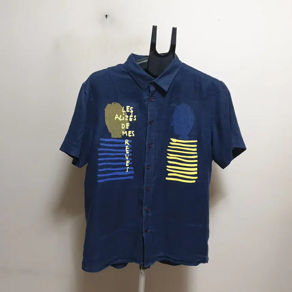 [BUNJANG] Castelbajac Short-Sleeve Shirt 105-110 / 까스텔바작 반팔 남방셔츠/105-110