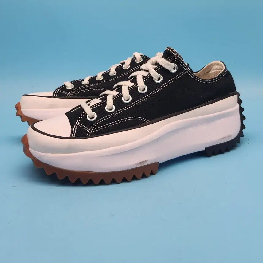 [BUNJANG] Converse Run Star Hike High/Low Sneakers / ff 컨버스 런스타 하이클 로우 스니커즈 260