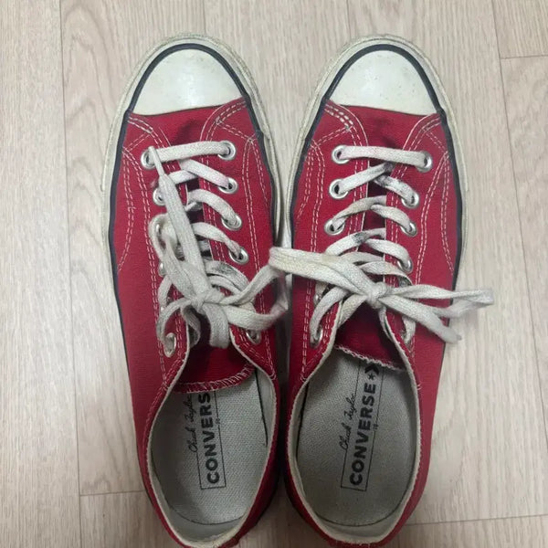[BUNJANG] Converse Chuck Taylor Red / 컨버스 척테일러 레드