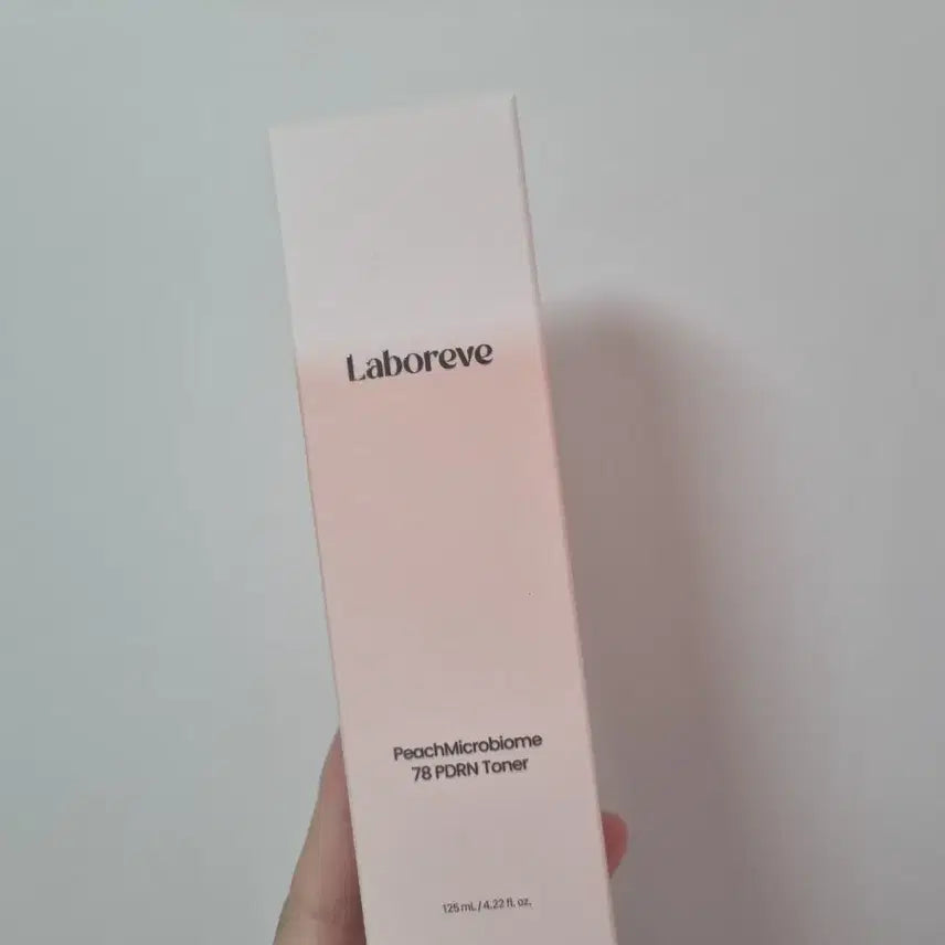 [BUNJANG] Laborrev Peach Microbiome 78 PDRN Toner 125ml / 라보레브 피치마이크로바이옴 78 피디알엔 토너