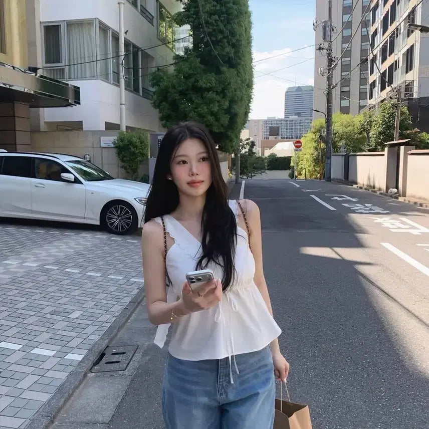 [BUNJANG] ONT Brush Blouse M / 온트 브러쉬 블라우스 m