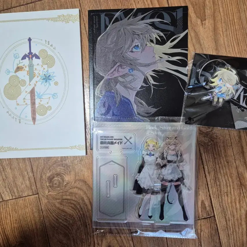 [BUNJANG] The Legend of Zelda Fan Art Illustration Book, Acrylic Stand, Keychain, Postcard Set / 급처)젤다의 전설 비공식 일러스트 북 회지 아크릴 스탠드