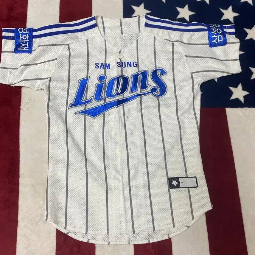 [BUNJANG] Samsung Lions Dynasty Descente Baseball Jersey / 삼성라이온즈 왕조 데상트 유니폼