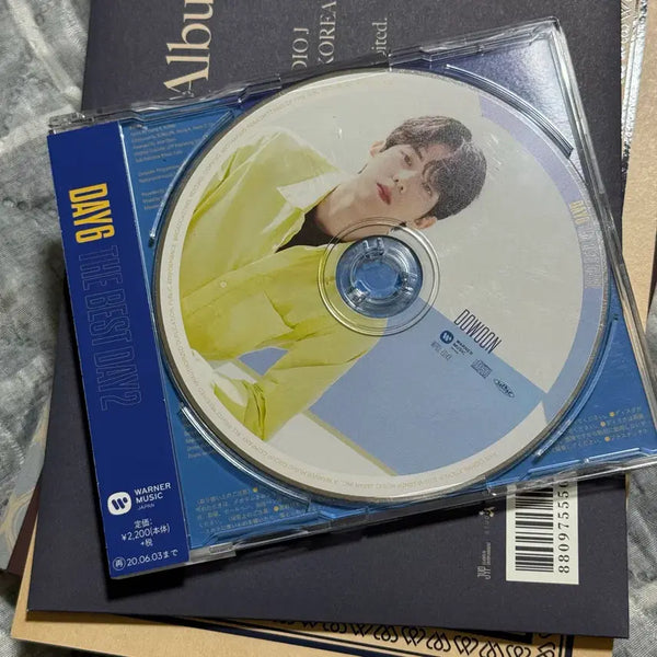 [BUNJANG] DAY6 Dowoon The Best Day 2 Japan Album Personal Version (Picture Label Version) / 데이식스 도운 더베데2 일본 앨범 개인반(픽처라벨반)