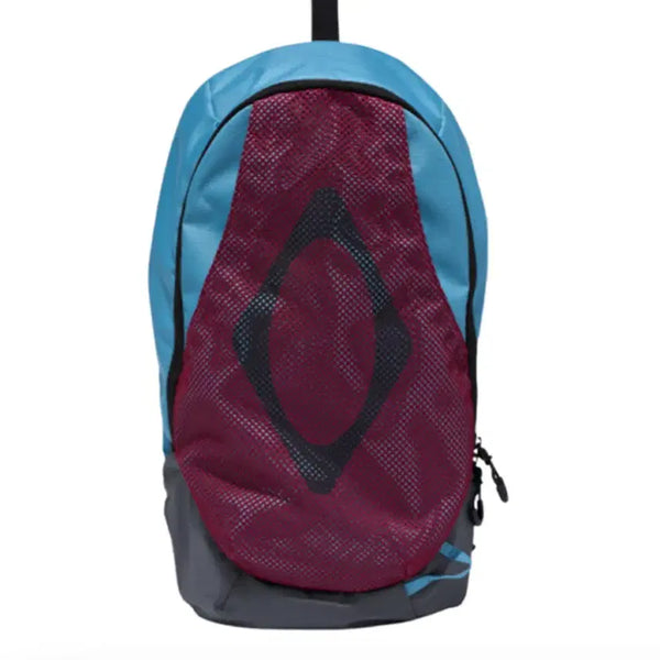 [BUNJANG] Mischief Rhombus Backpack (Burgundy & Blue) / 미스치프 롬버스 백팩 (버건디&블루)