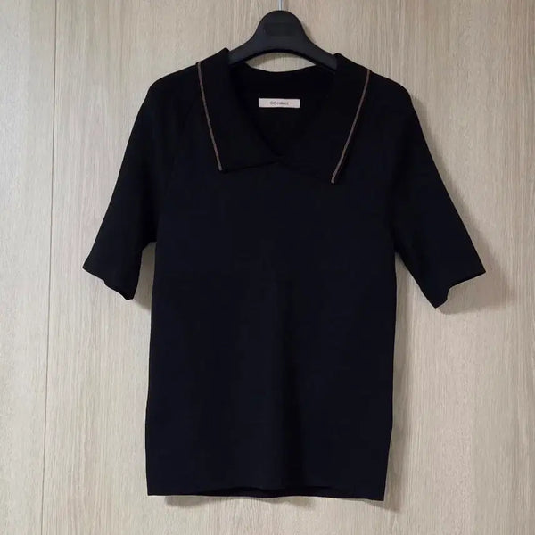 [BUNJANG] CC Collect Knit Polo Shirt / (거의새것) 씨씨CC 콜렉트 니트 카라티