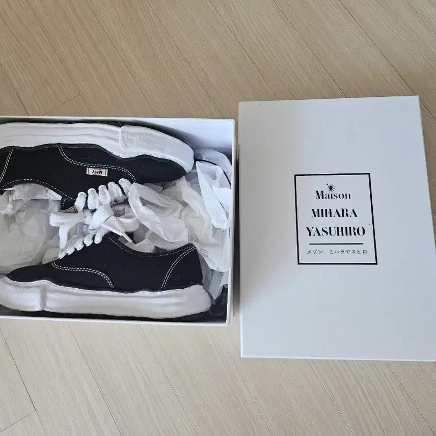 [BUNJANG] Mihara Yasuhiro Baker Canvas Sneakers 38 / 미하라 야스히로 베이커 캔버스 스니커즈  38