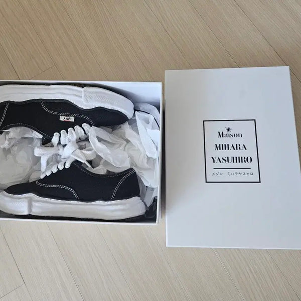 [BUNJANG] Mihara Yasuhiro Baker Canvas Sneakers 38 / 미하라 야스히로 베이커 캔버스 스니커즈  38