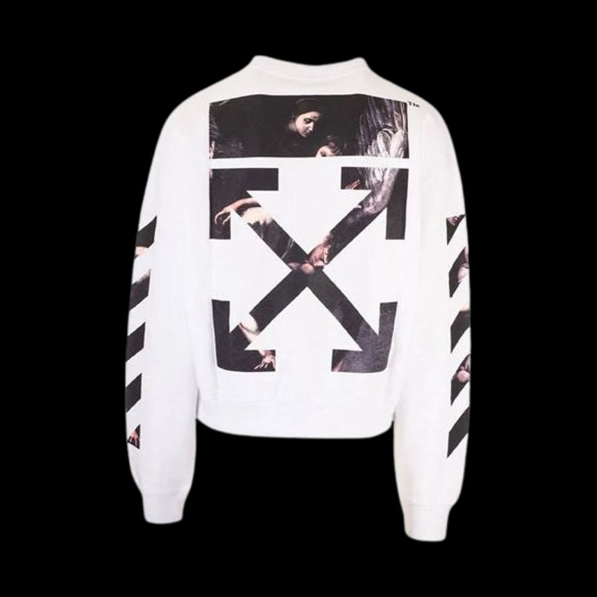 [BUNJANG] Off-White Dripping Arrows Sweatshirt / 오프화이트 드리핑애로우 맨투맨