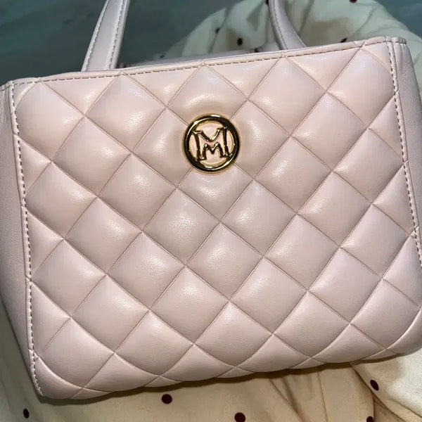 [BUNJANG] Metrov City Light Pink Tote Bag / 메트로시티 연핑크 토트백